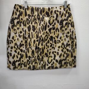 Nine West Animal Print Pencil Skirt